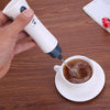 Portable electric milk frother with USB charging for easy use