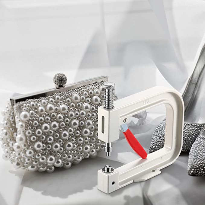 Pearl Setting Machine Manual Hand Press Beads Rivet Fixing Tool