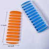 Pack of 4 Push Out Ice Cube Trays Easy Pop Out Round Cubes Flexible Silicone Bottom Tray 1Pc - kitchenly.pk