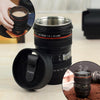 camera lens coffee mug