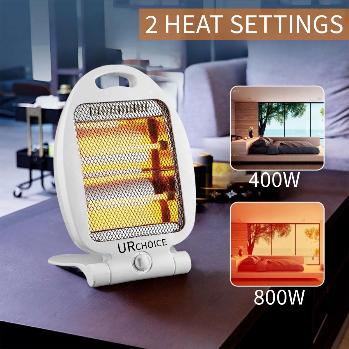 Electric Room Heater 400W / 800W