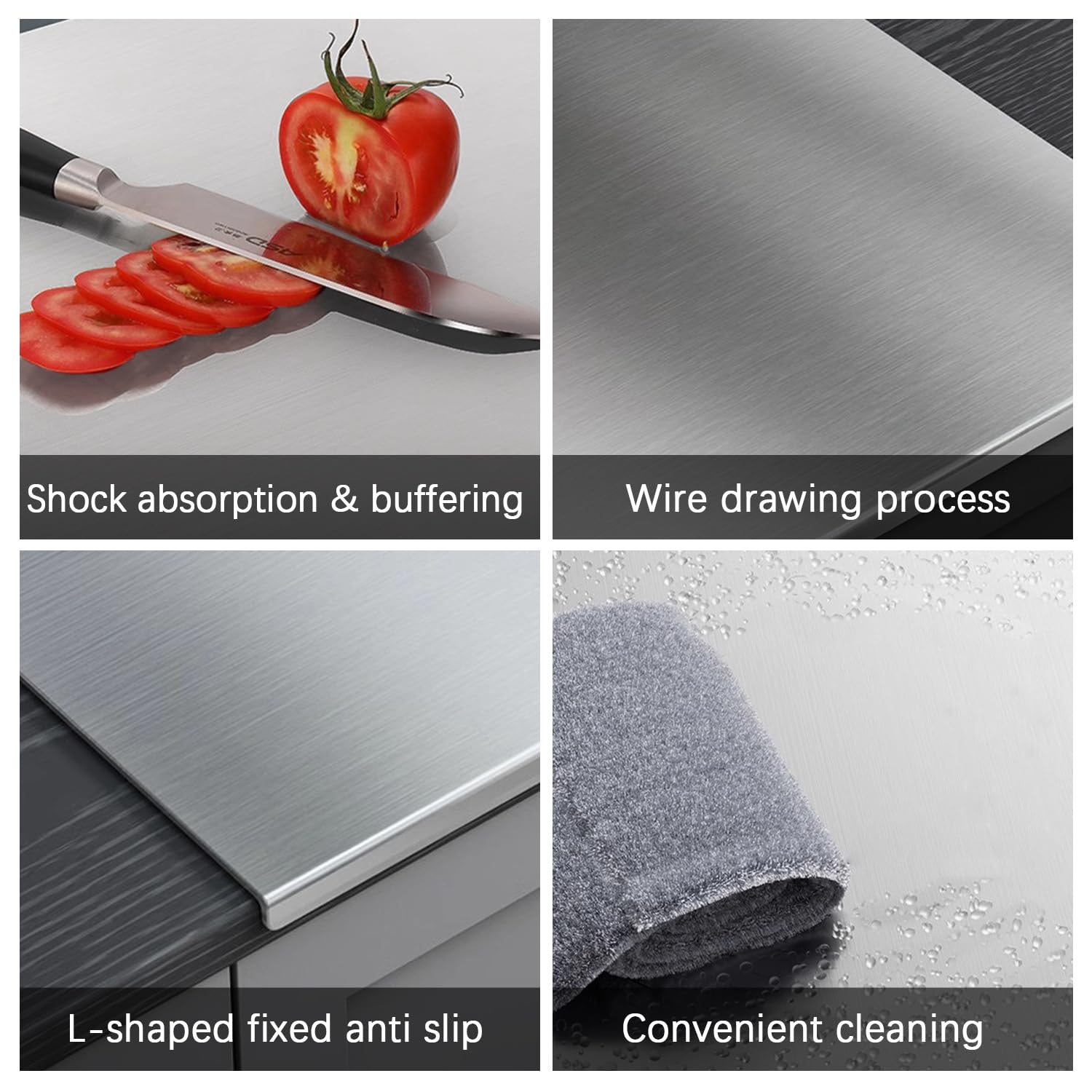 Stainless Steel Chopping Board (50x40cm)