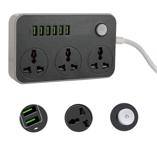 electric extension board with usb