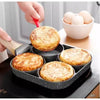 4-Egg Pan Non-Stick Multi Pancake Frying Pan
