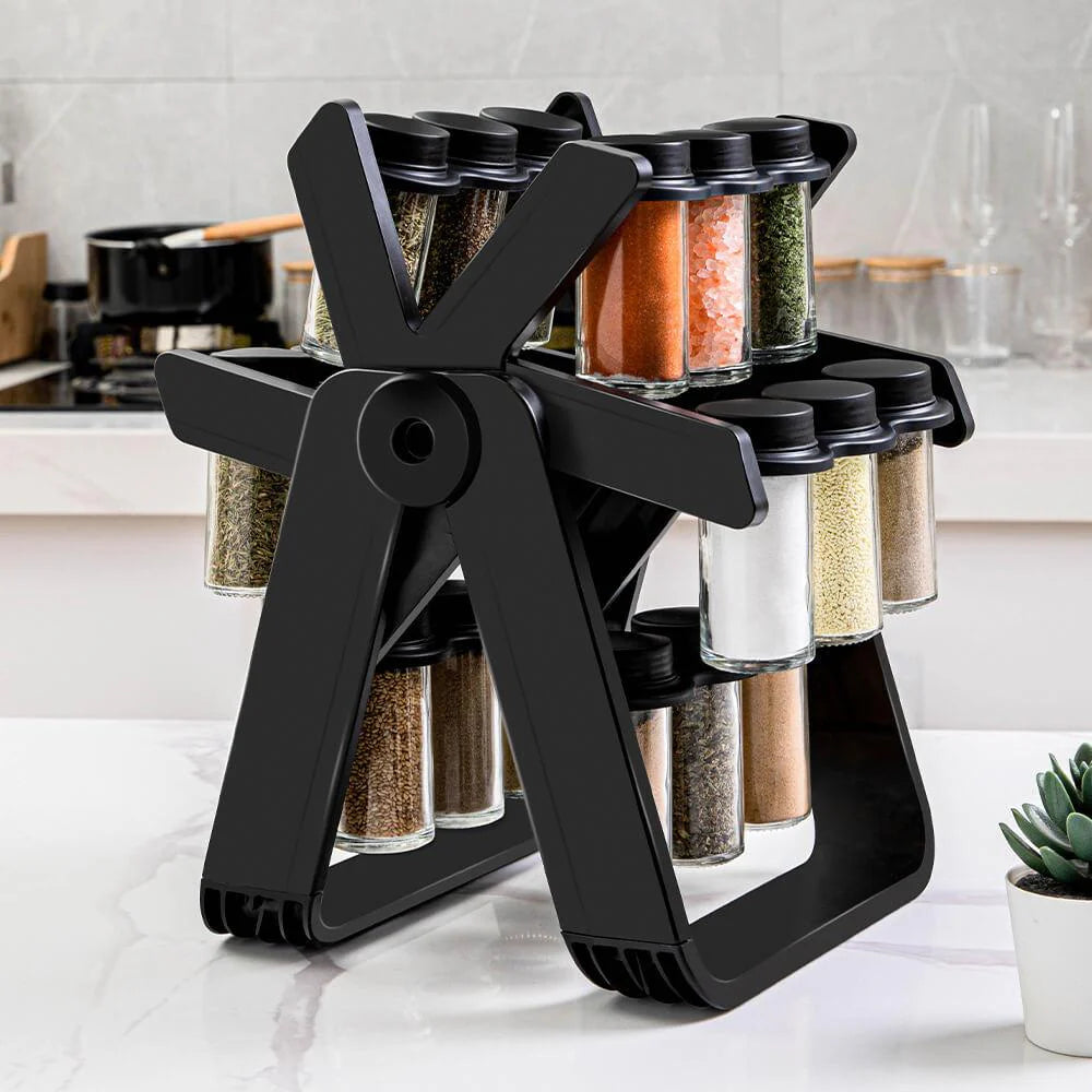 Rotating Spice Rack With 18Pcs Jar 360 rotating spice rack