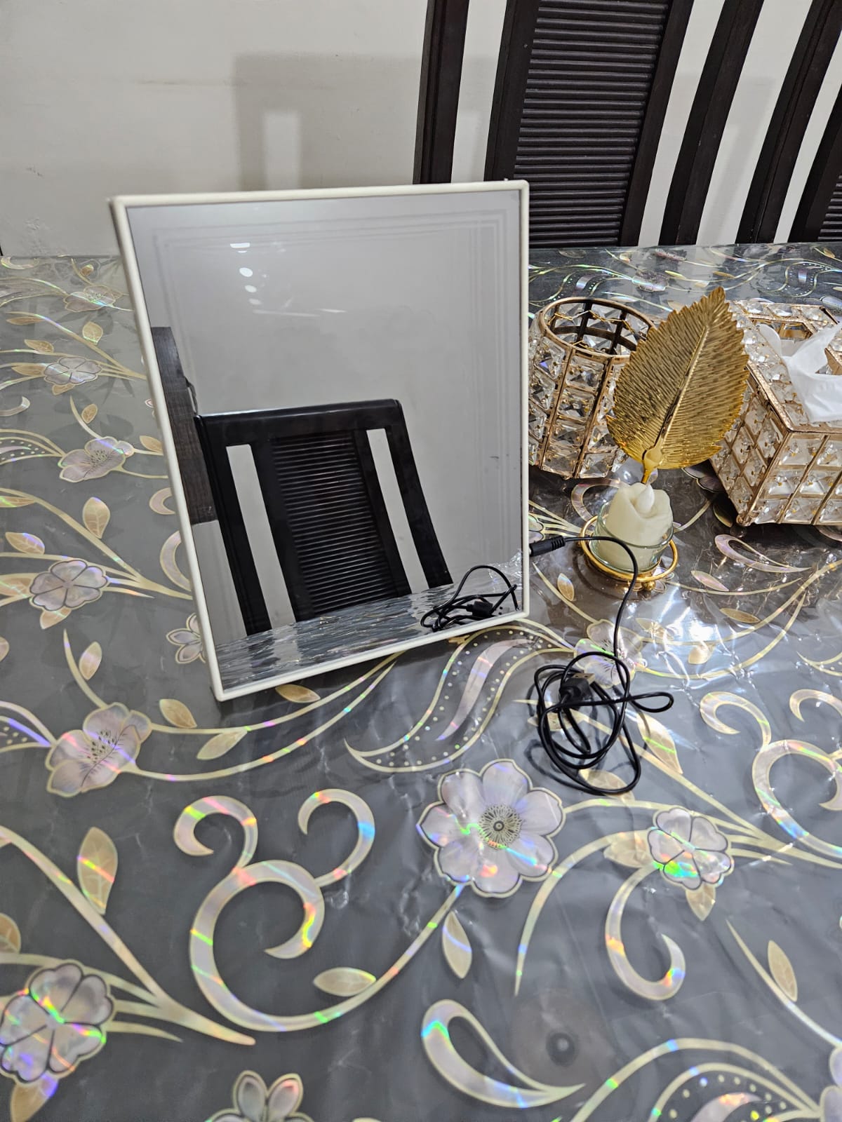 Magic Photo Frame With Mirror 3d effect - Heart Shape
