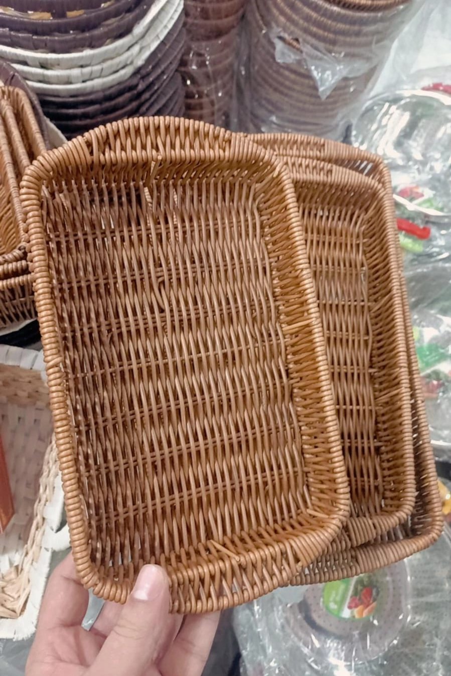 Bread Fruit Food Breakfast Tray Basket