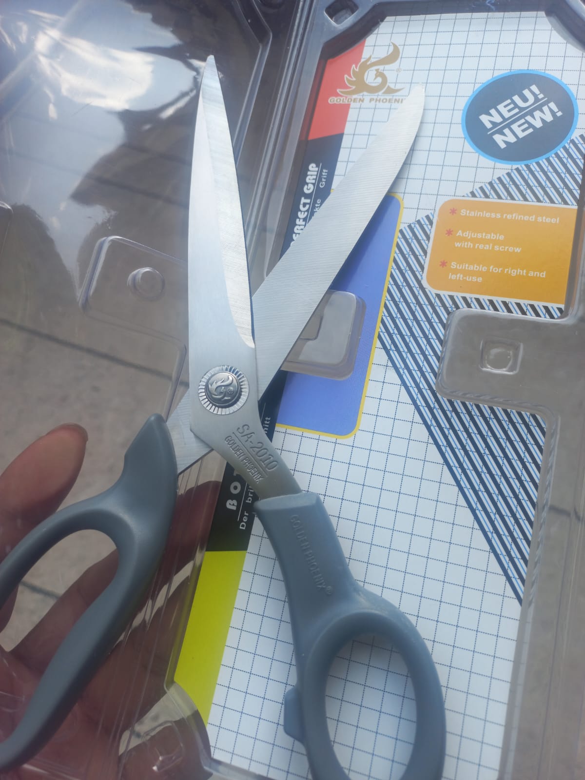 Best scissors Art Craft Stationary Scissors Golden Phoenix 9 inch
