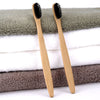 Bamboo Charcoal Toothbrush, Wooden Toothbrush
