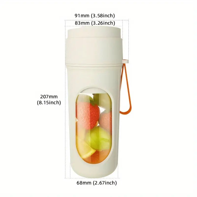 mini juicer blender 500 ml , mini juicer blender bottle 