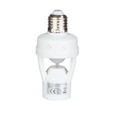 Motion Sensor LED Bulb Holder , Auto On/Off Light Control Sensor