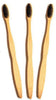 Bamboo Charcoal Toothbrush, Wooden Toothbrush