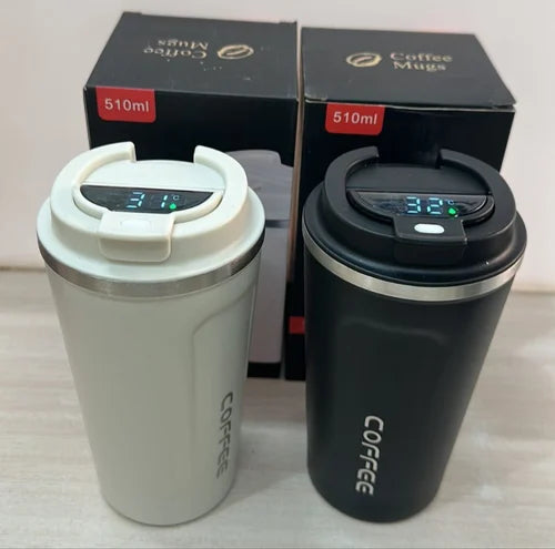 smart display led coffee mug
